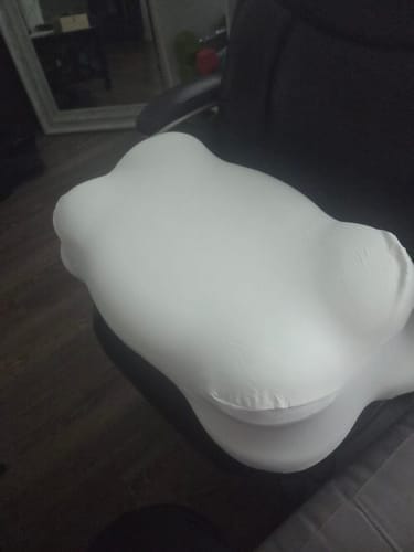 Customer photo review of Cloudii Comfort Align Pillow