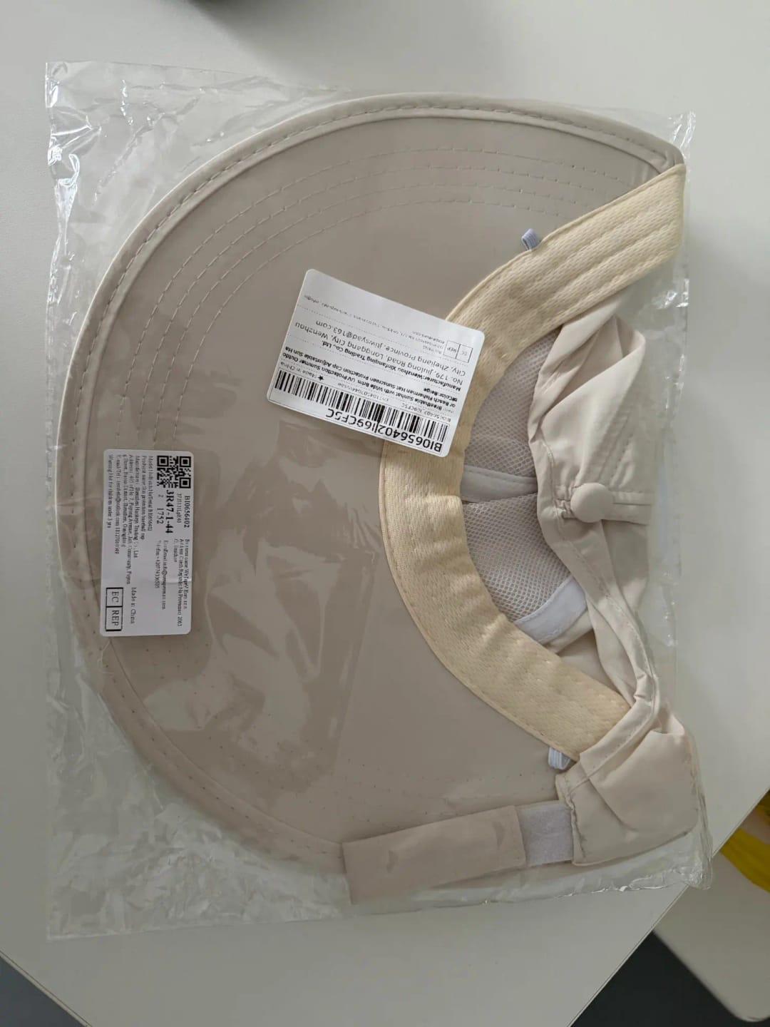 Customer photo review of Gorra Solar UPF50+