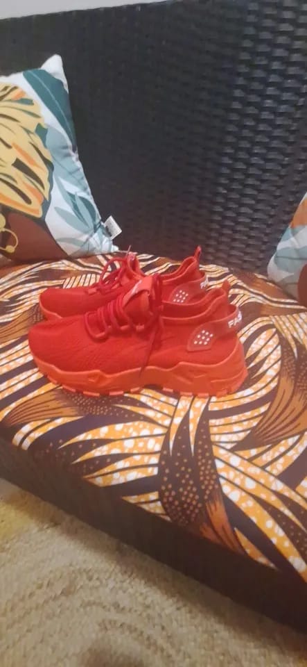 Customer photo review of Bella | Comfortable Orthopaedic Trainers