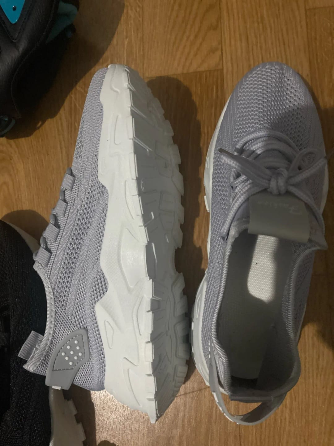 Customer photo review of Bella | Comfortable Orthopaedic Trainers