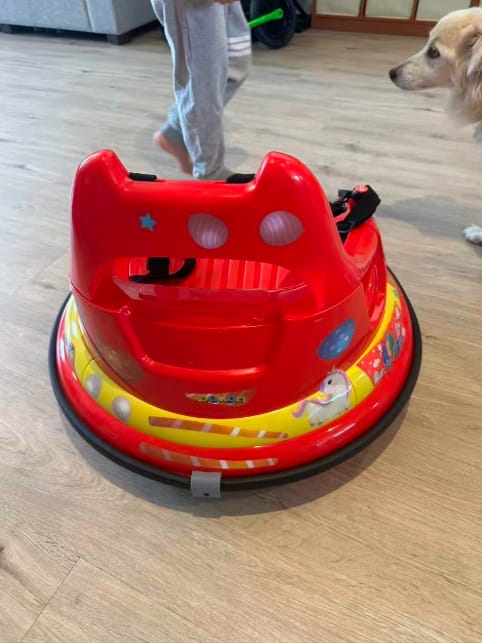Customer photo review of Electric Bumper Car for Kids with Remote Controller