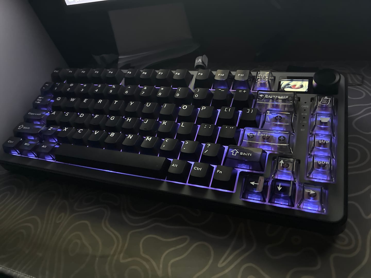 Customer photo review of YUNZII B75 Pro Max Mekanik Klavye