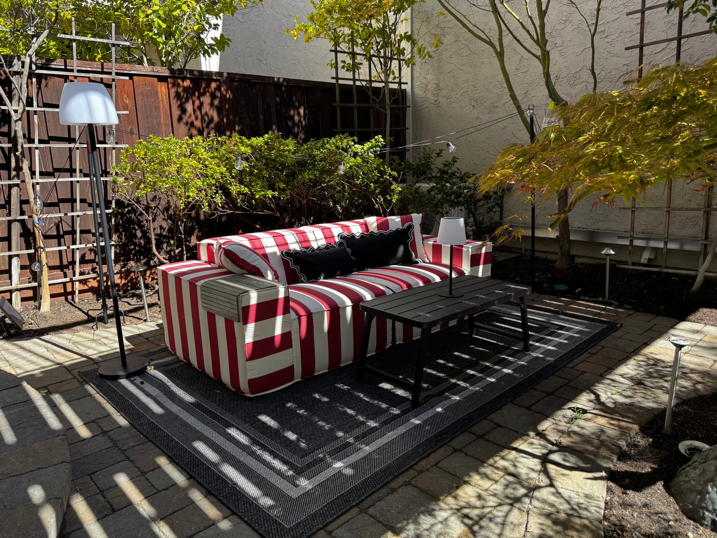 Customer photo review of M1 Outdoor Loveseat Sofa