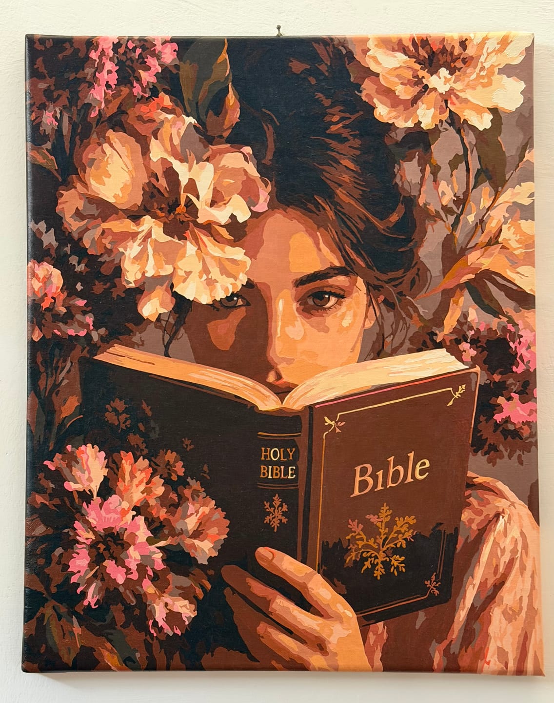 Customer photo review of Holy Book | Paint by Number