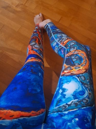Customer photo review of Cenote Dos Ojos Legging
