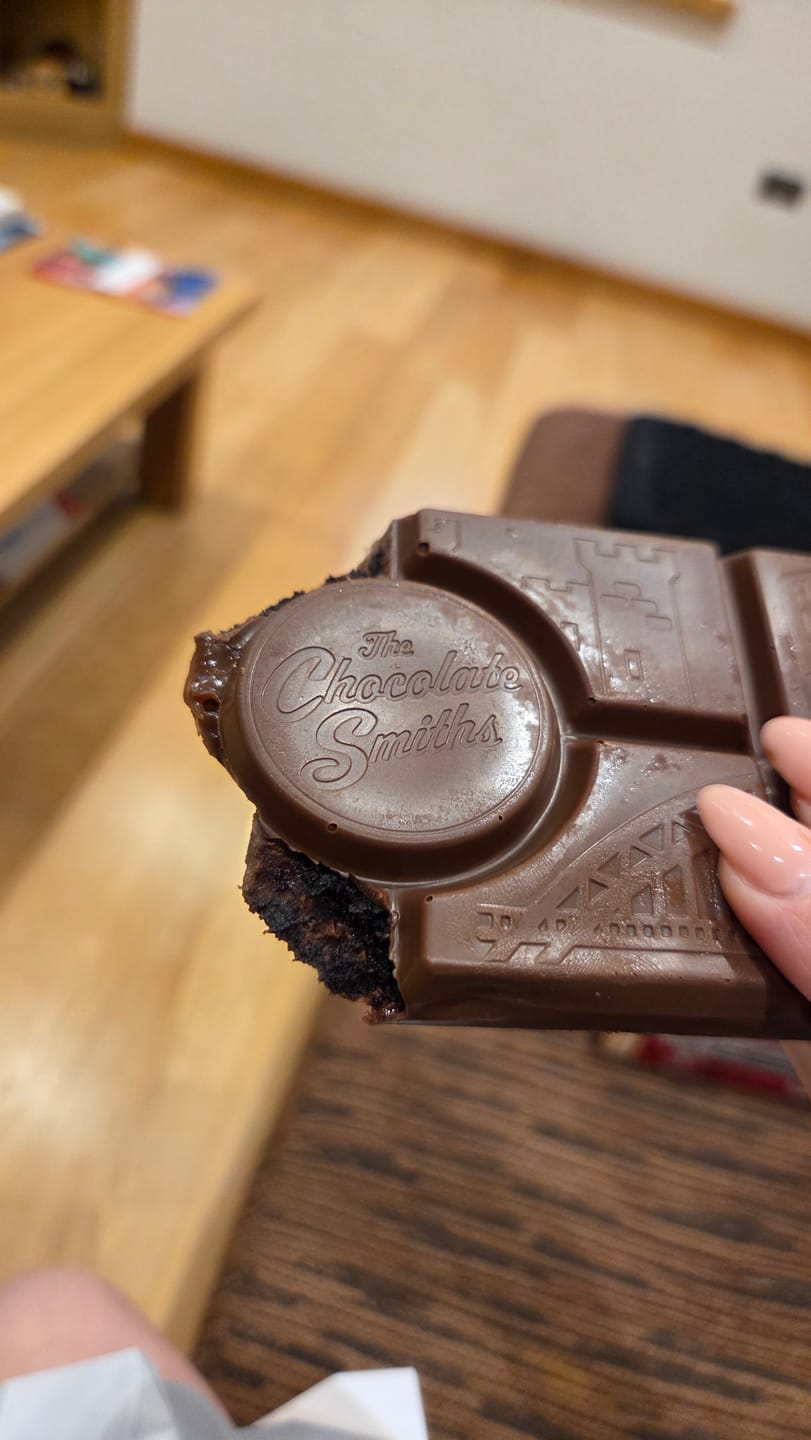 Customer photo review of Salted Caramel Switch up 'Bwownie' Bizarre Bar 145g