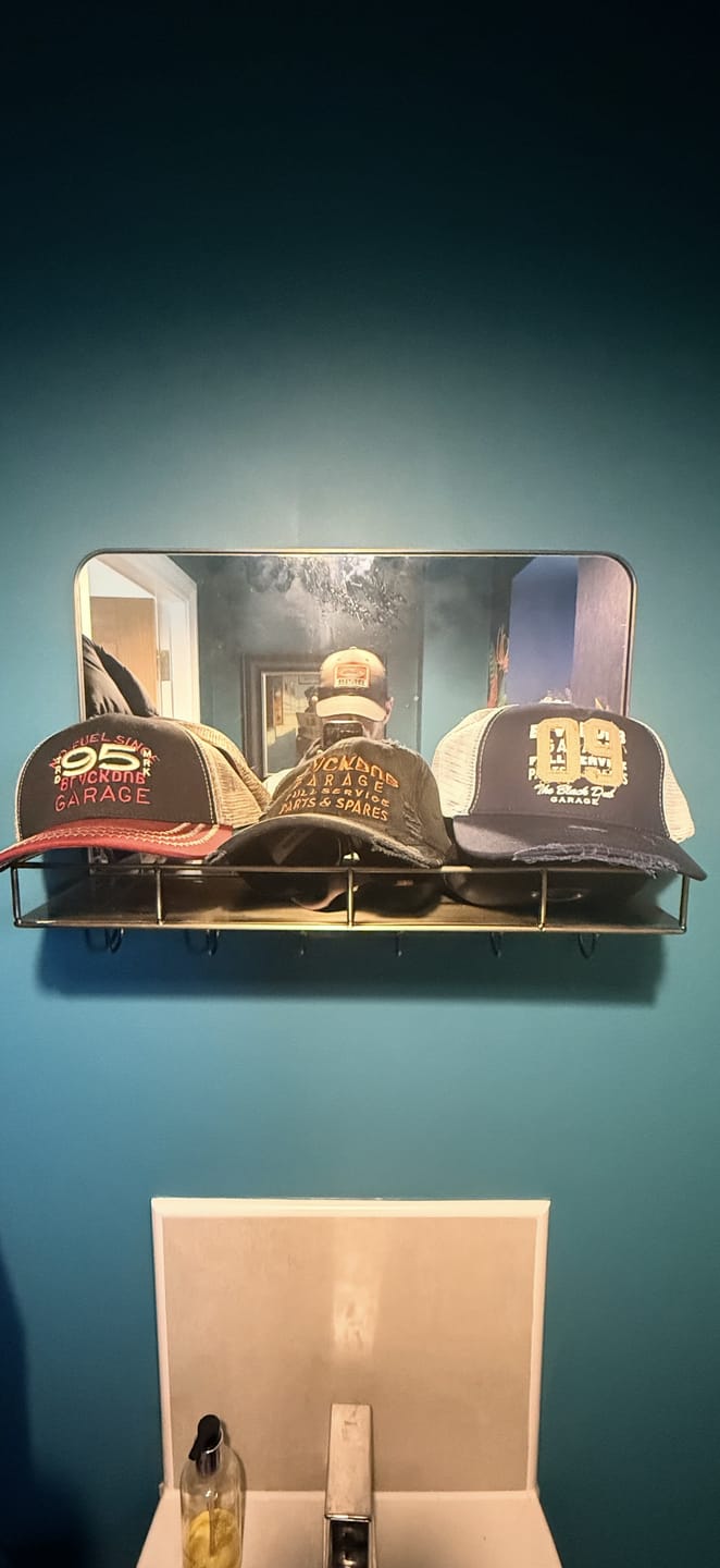 Customer photo review of Black Parts & Spares Vintage Cap