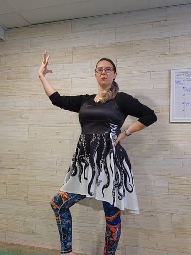 Customer photo review of Cenote Dos Ojos Legging