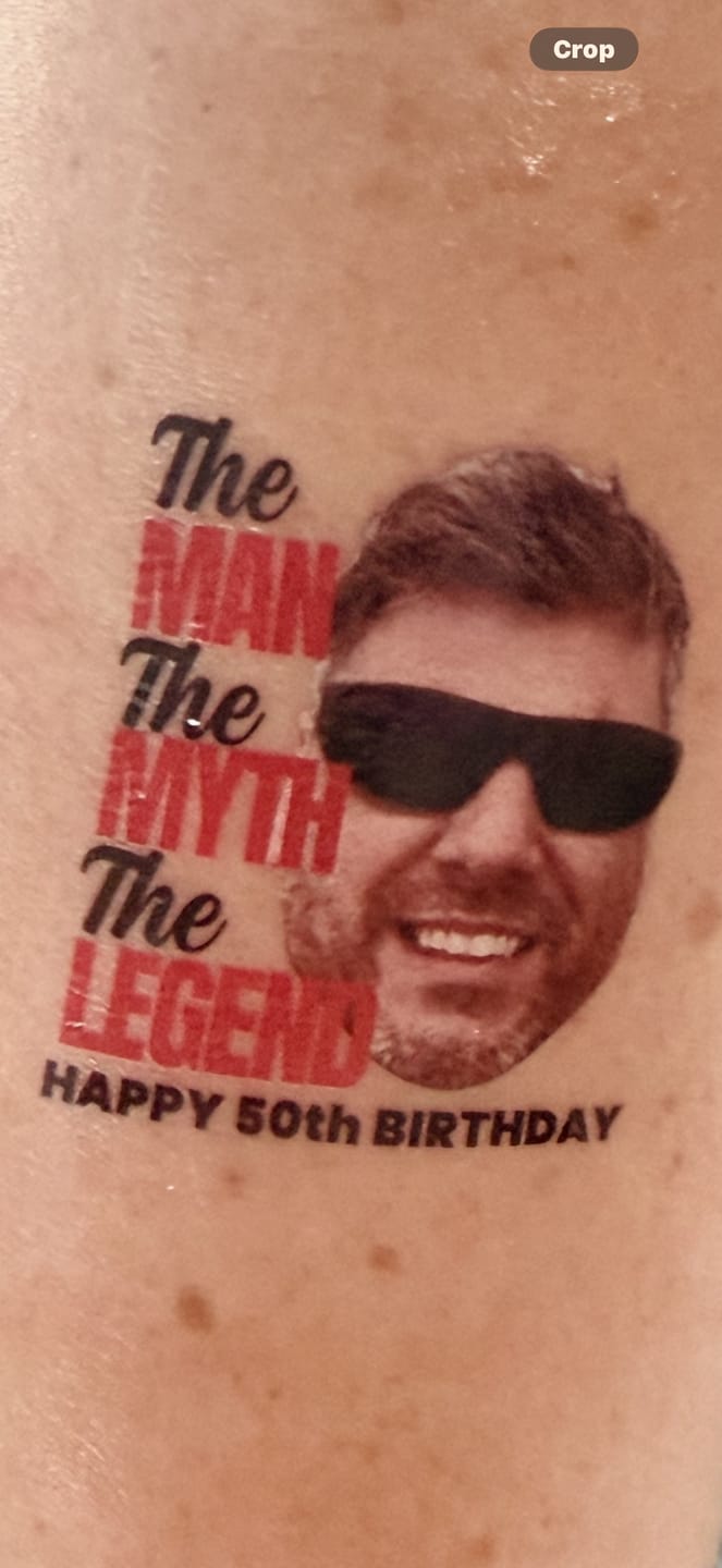 Customer photo review of The Man, The Myth, The Legend