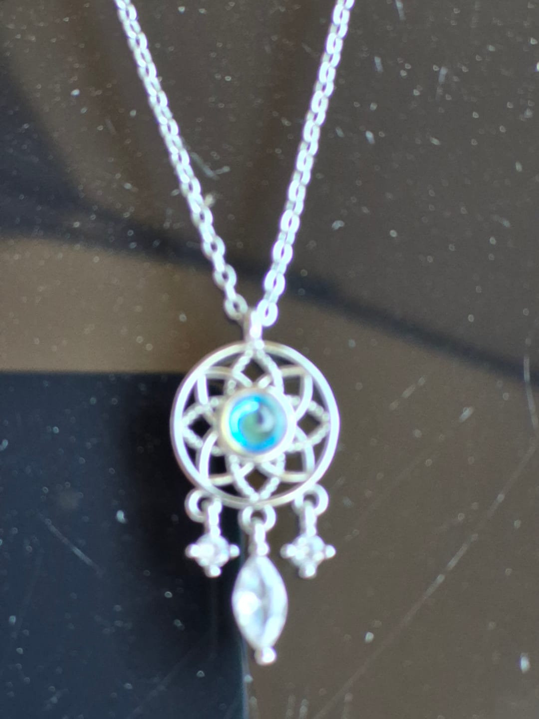 Customer photo review of Mondstein Halskette - Traumfänger