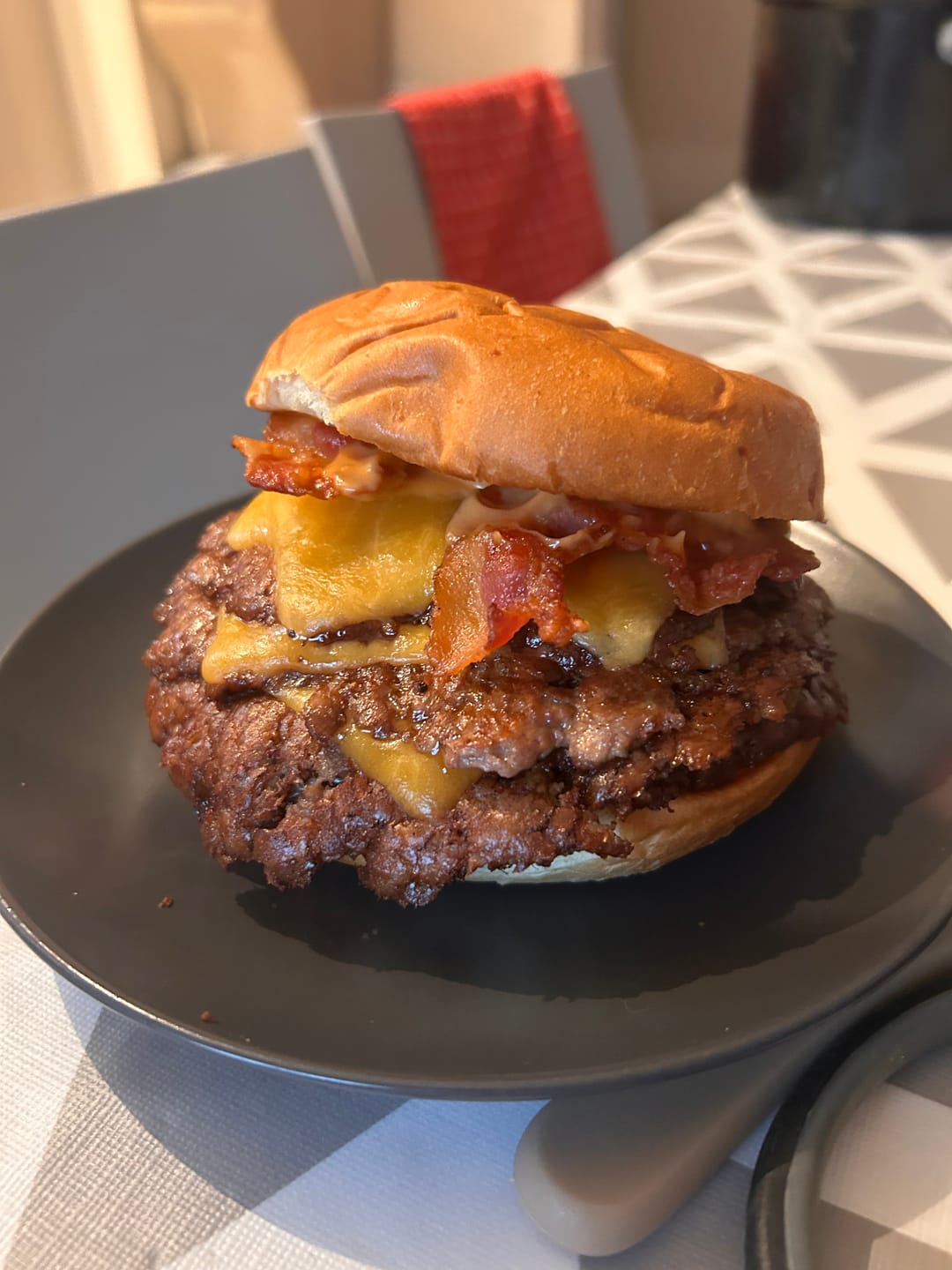 Customer photo review of Smash Rub per hamburger con BBQ King