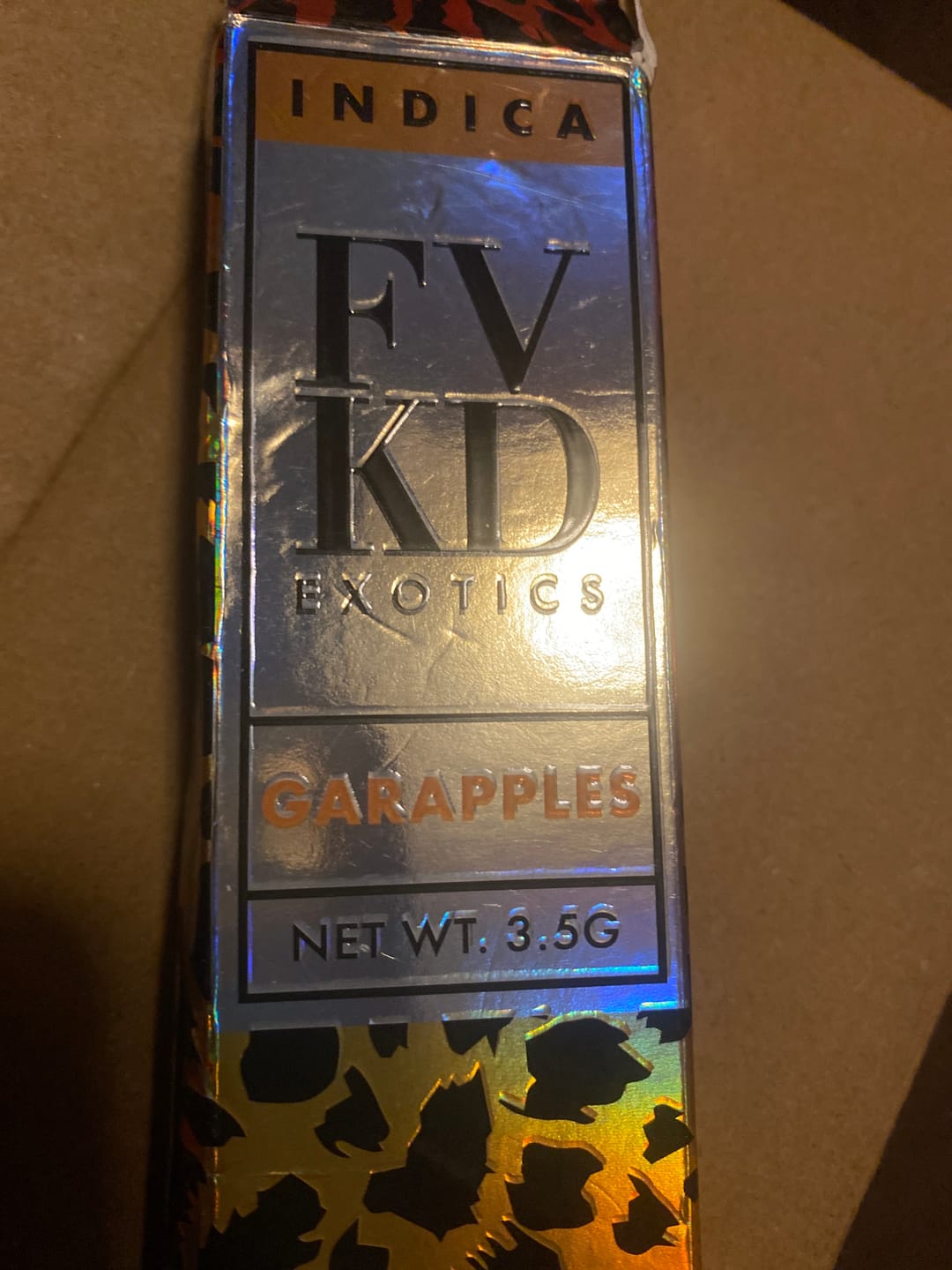 Customer photo review of FVKD LIQUID DIAMONDS DISPOSABLE | 3.5G , VI
