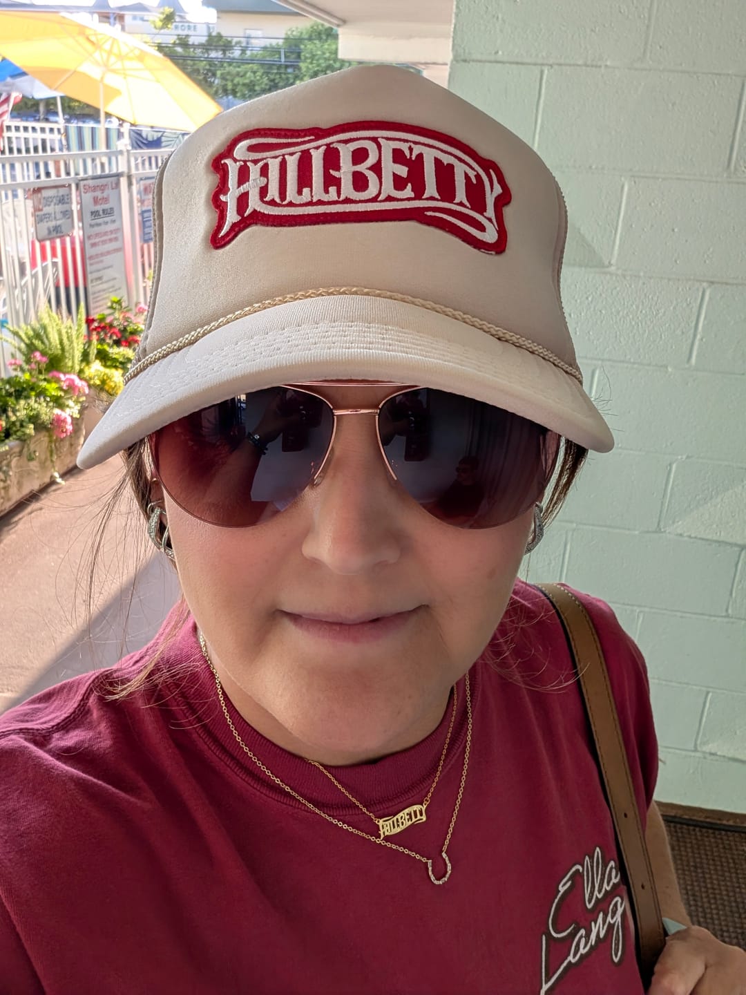 Customer photo review of Hillbetty Patch Trucker Hat