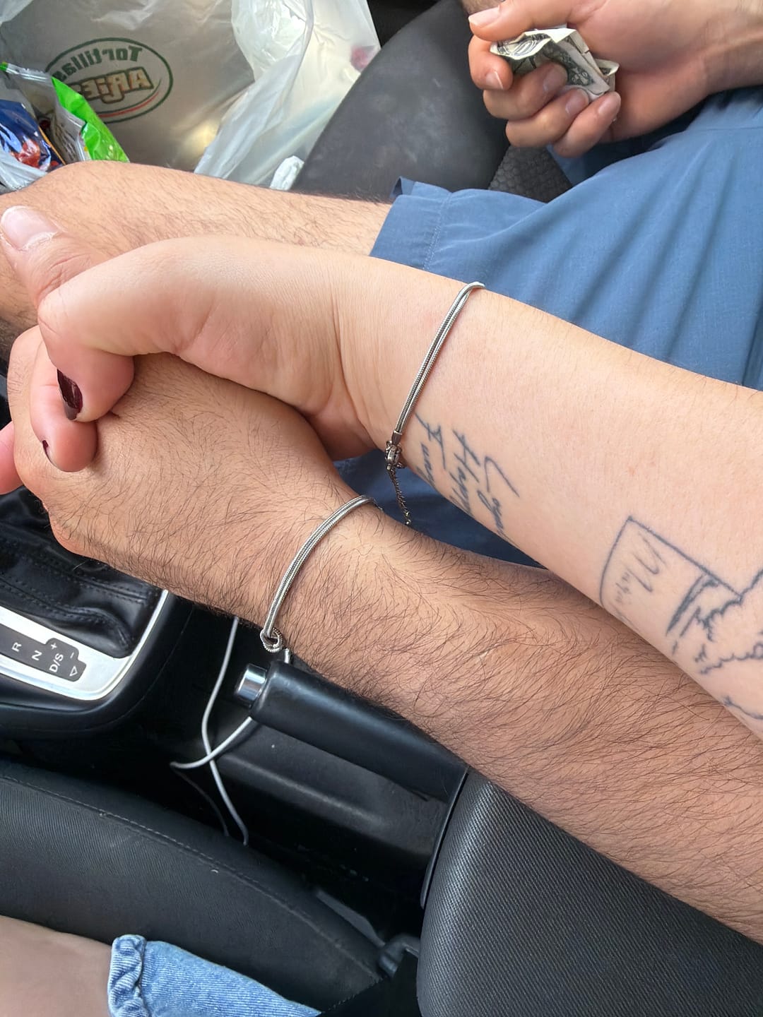 Customer photo review of Forever Knot Bracelet