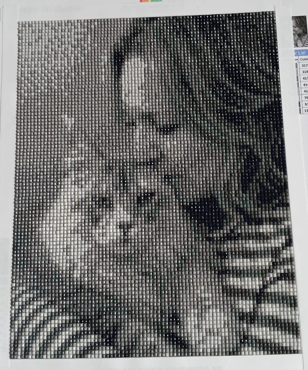 Customer photo review of Diamond Painting Eigen Foto (New)