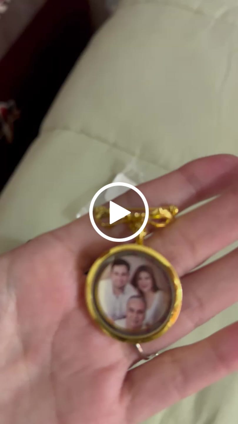 Customer video review of Keep Your Loved One's Memory Close - Custom Grad Gown Memorial Photo Pin - Personalized Bow Pin