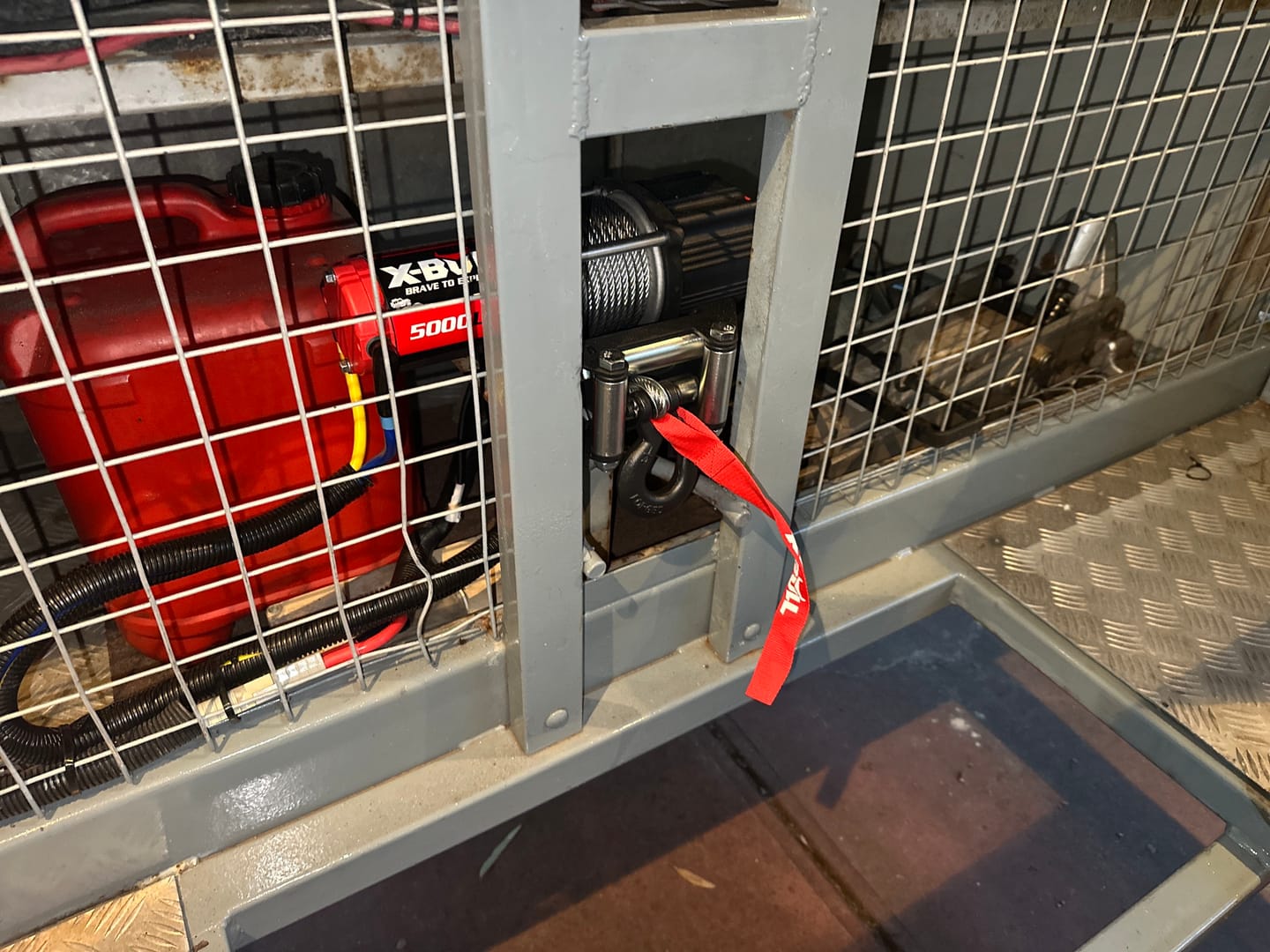 Customer photo review of X-BULL Electric Winch 12V 5000LBS Wireless 15.2M Steel Cable ATV UTV 4WD Boat