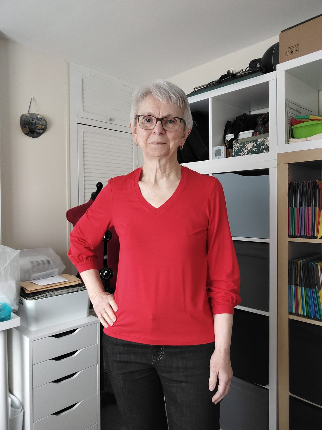 Customer photo review of Plain Viscose Jersey Fabric