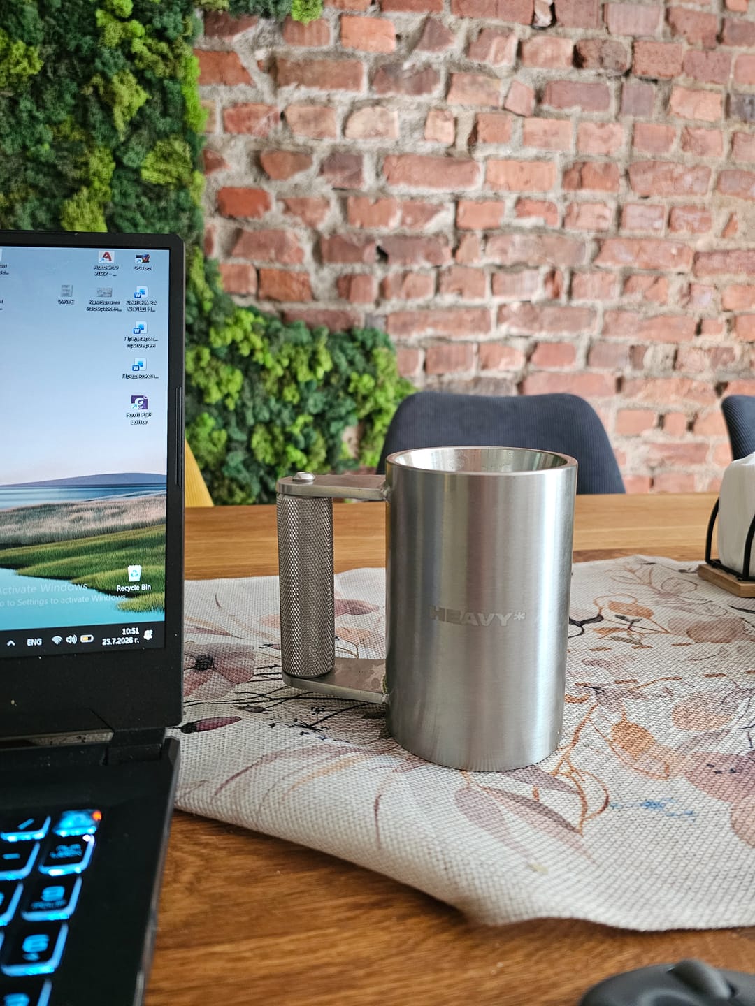 Customer photo review of EU 5lb HEAVY* Mug