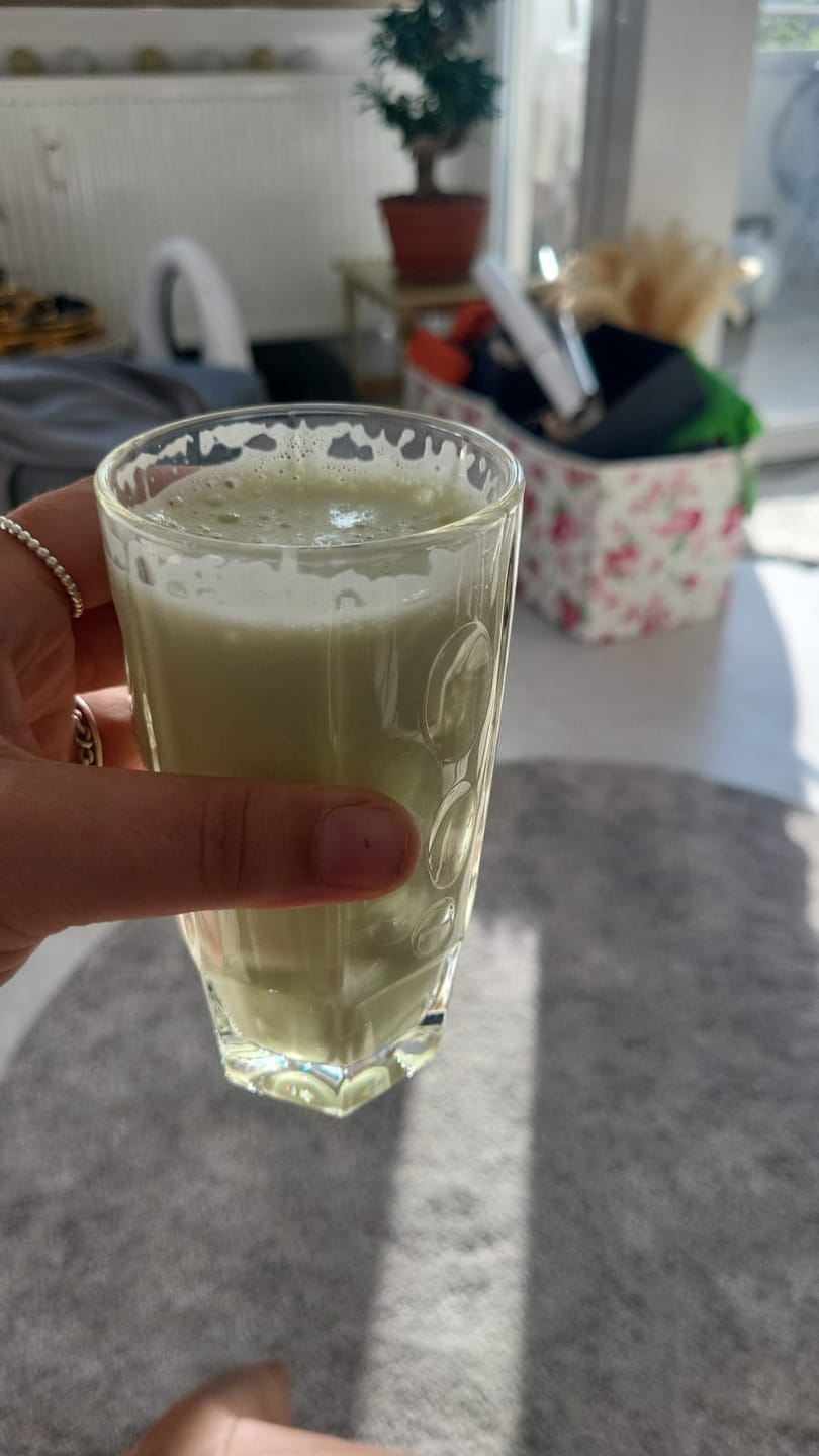 Customer photo review of Kollagen Iced Matcha