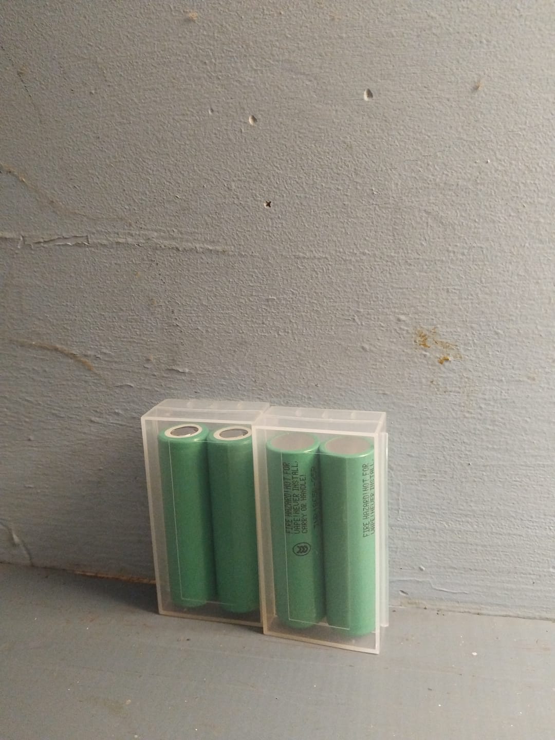 Customer photo review of Samsung 25R 18650 2500mAh 20A Battery