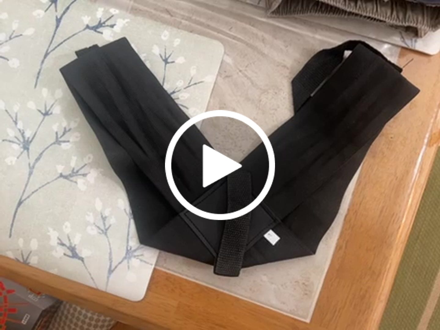 Customer video review of 🔥 Fitness Posture Corrector Training Straps