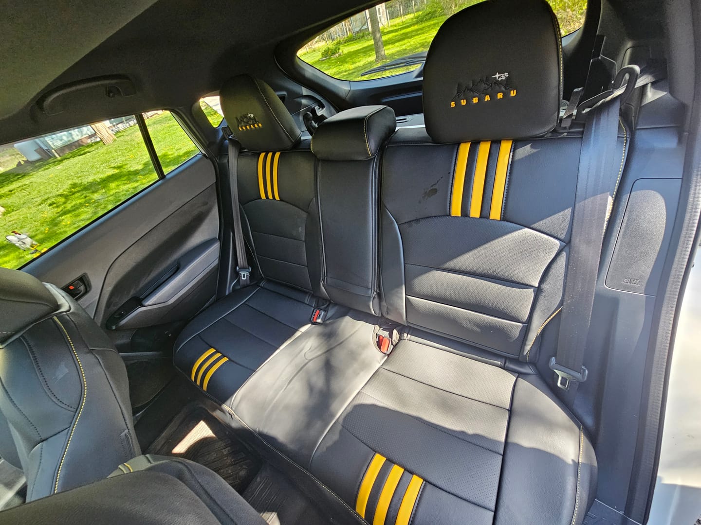 Customer photo review of Premium Custom-Fit Seat Covers