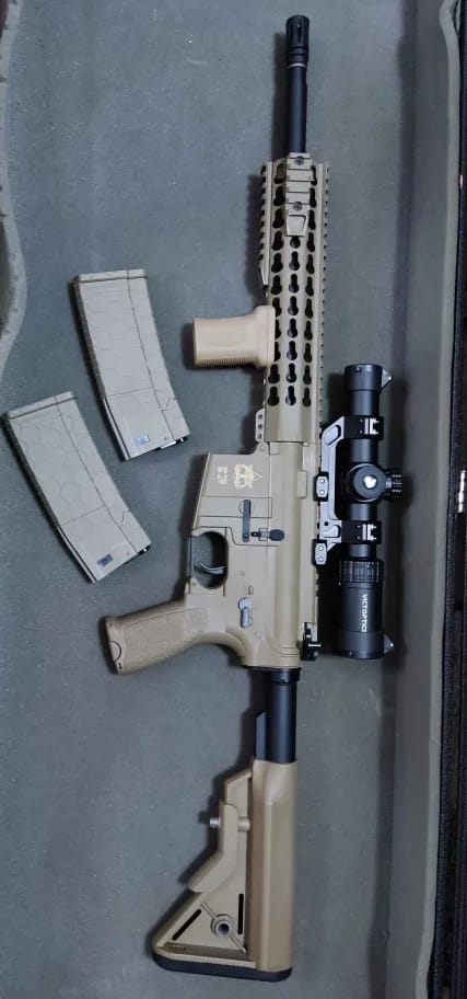 Customer photo review of S6 1-6x24i Fiber Budget LPVO (OPSL33) | Fiber Optic Reticle LPVO