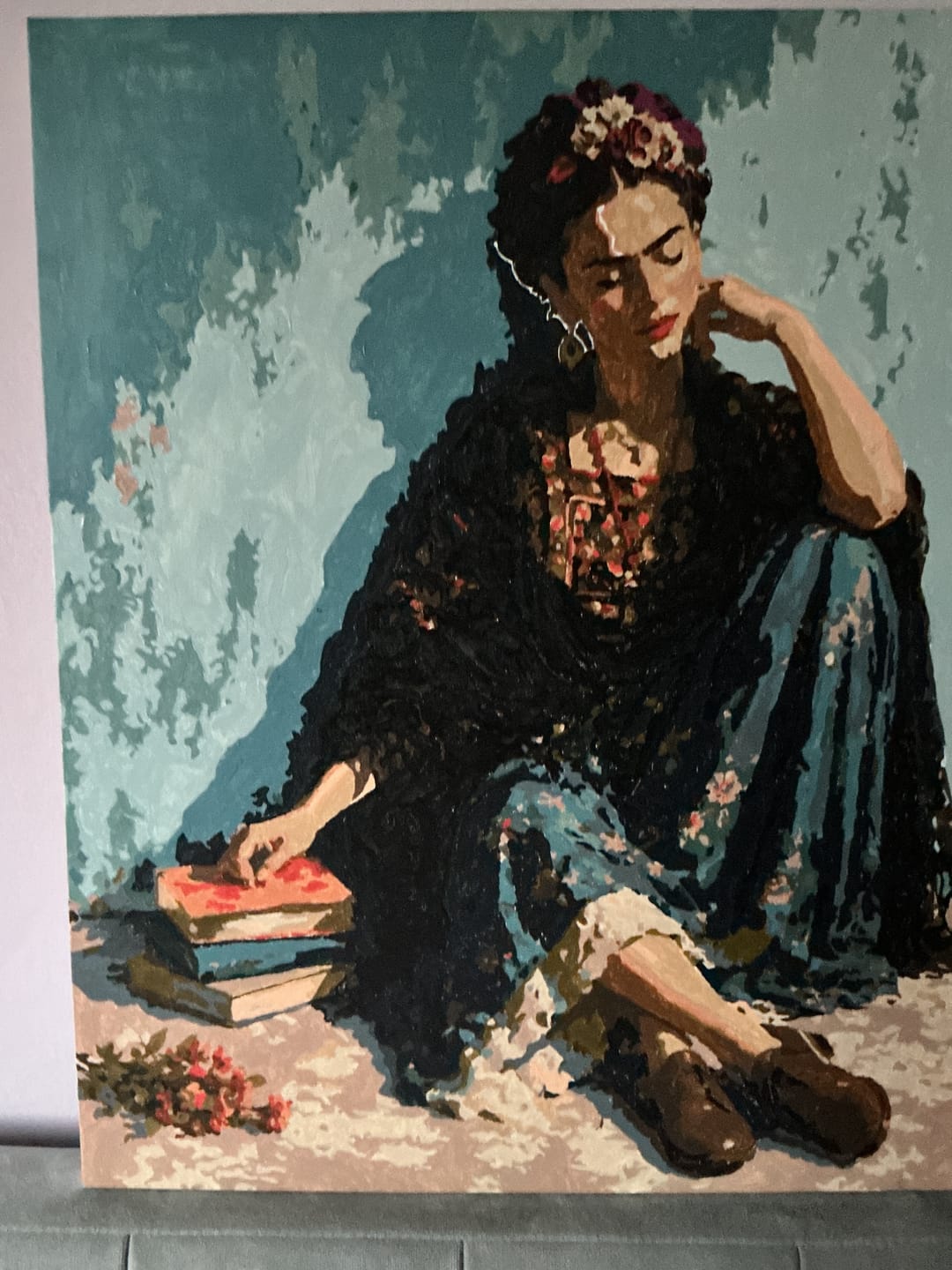 Customer photo review of Bohemian Reverie | Paint by Number