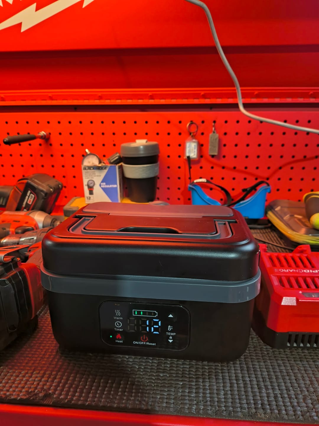 Customer photo review of Explorer Heating Lunchbox - Portable And Convenient
