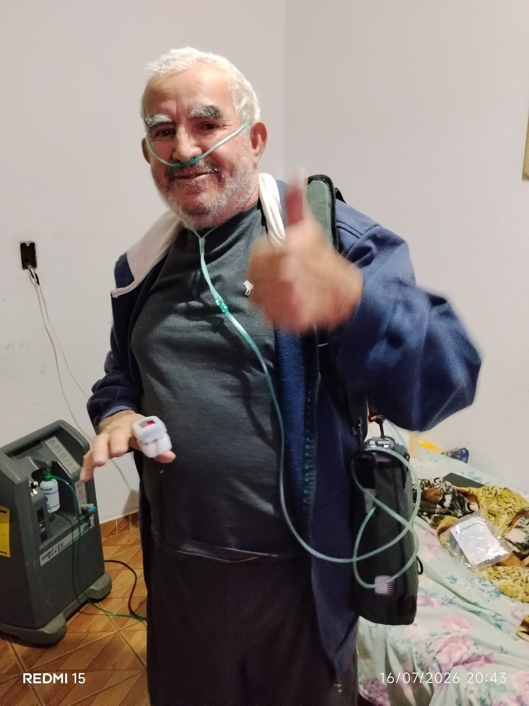 Customer photo review of VARON VP-2 - Concentrador de Oxigênio Portátil 5L com Função de Fluxo de Pulso
