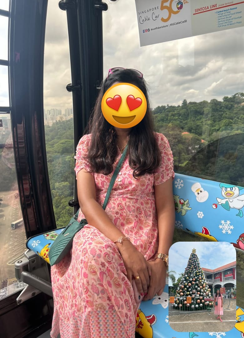 Customer photo review of Amore Maternity Feeding Dress