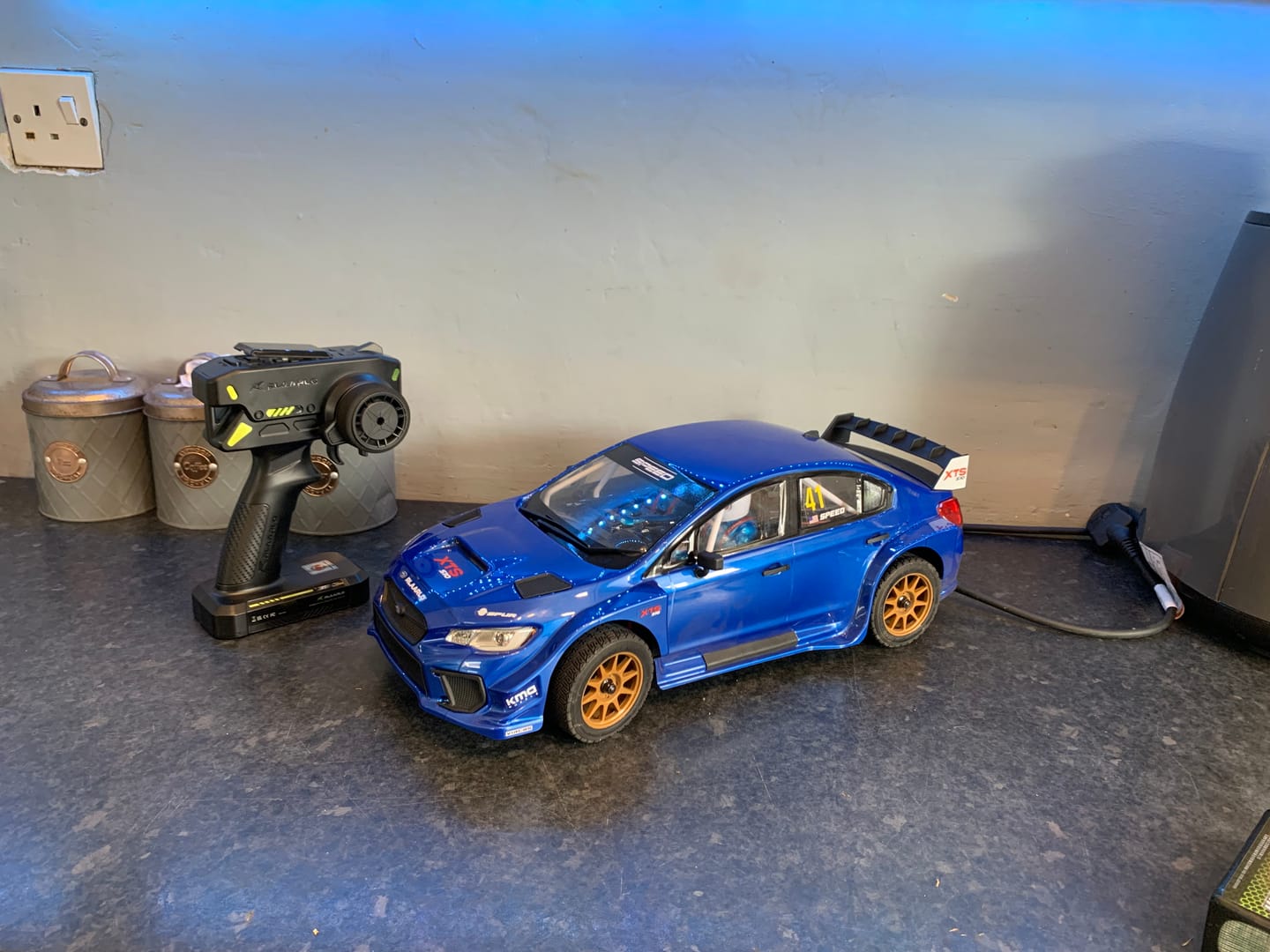 Customer photo review of Rlaarlo 1/10 Scale RTR 4WD Carbon Fiber Brushless RC Rally Car | XTS-S10