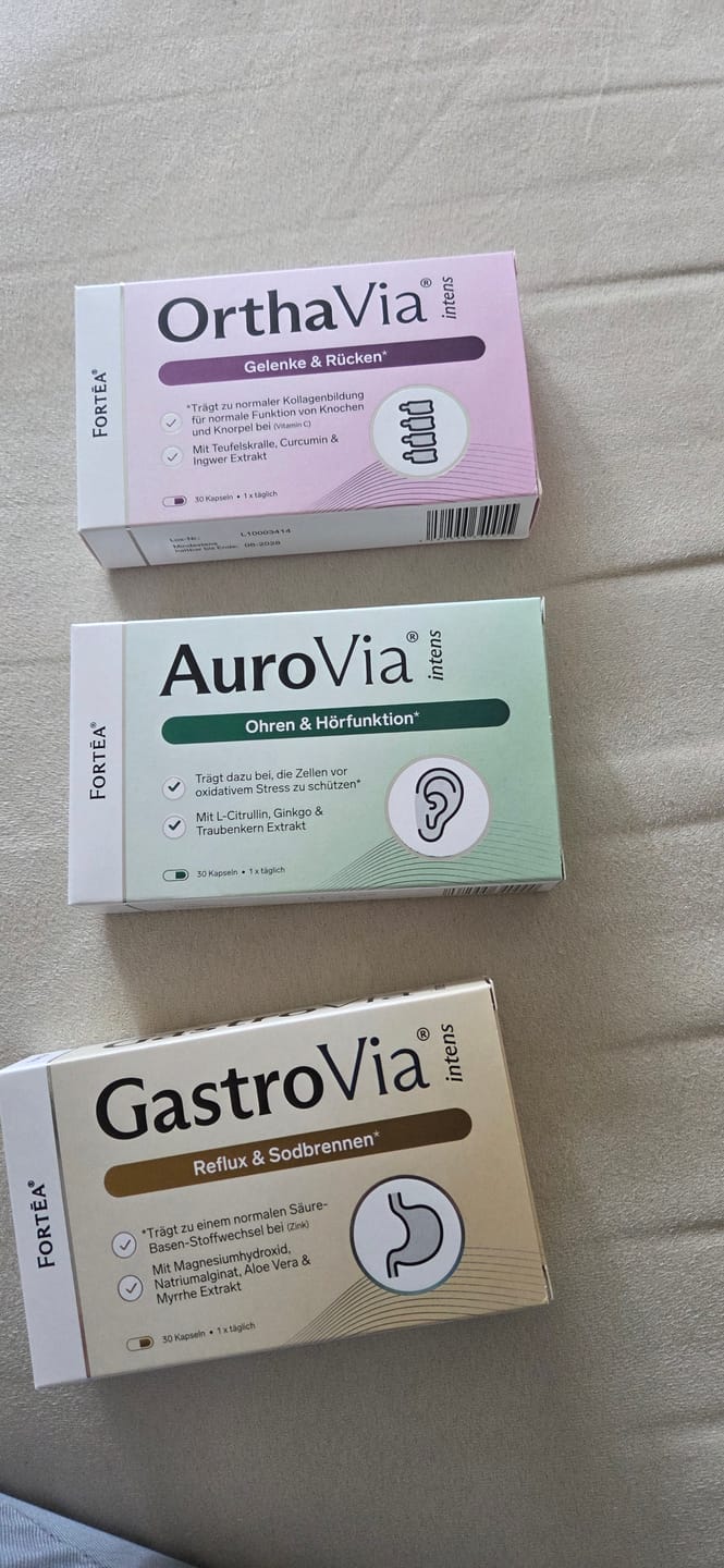 Customer photo review of OrthaVia® intens – Gelenke & Rücken
