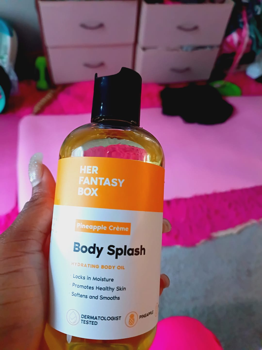 Customer photo review of The Fresh & Clean Kit - Boric Acid Vaginal Wash & Suppository Duo