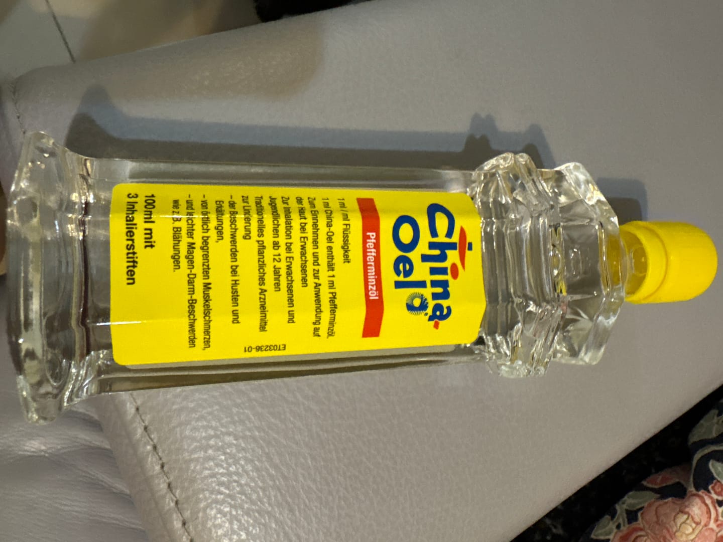 Customer photo review of 百靈油 China Oel 純薄荷精油三效合一液態 100ml / 25ml