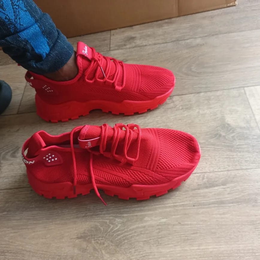 Customer photo review of Bella | Comfortable Orthopaedic Trainers