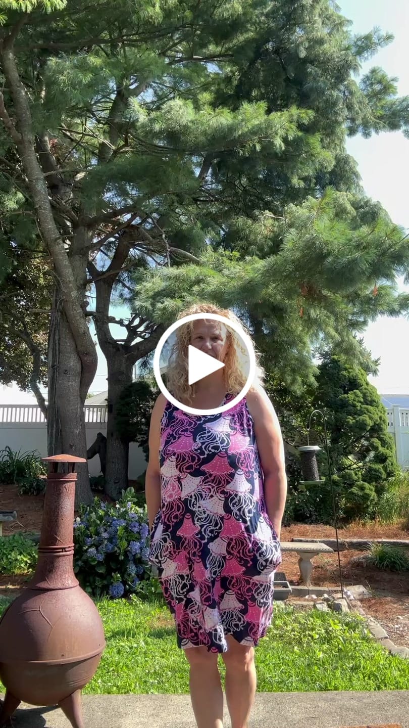 Customer video review of Frilly Fish Dress