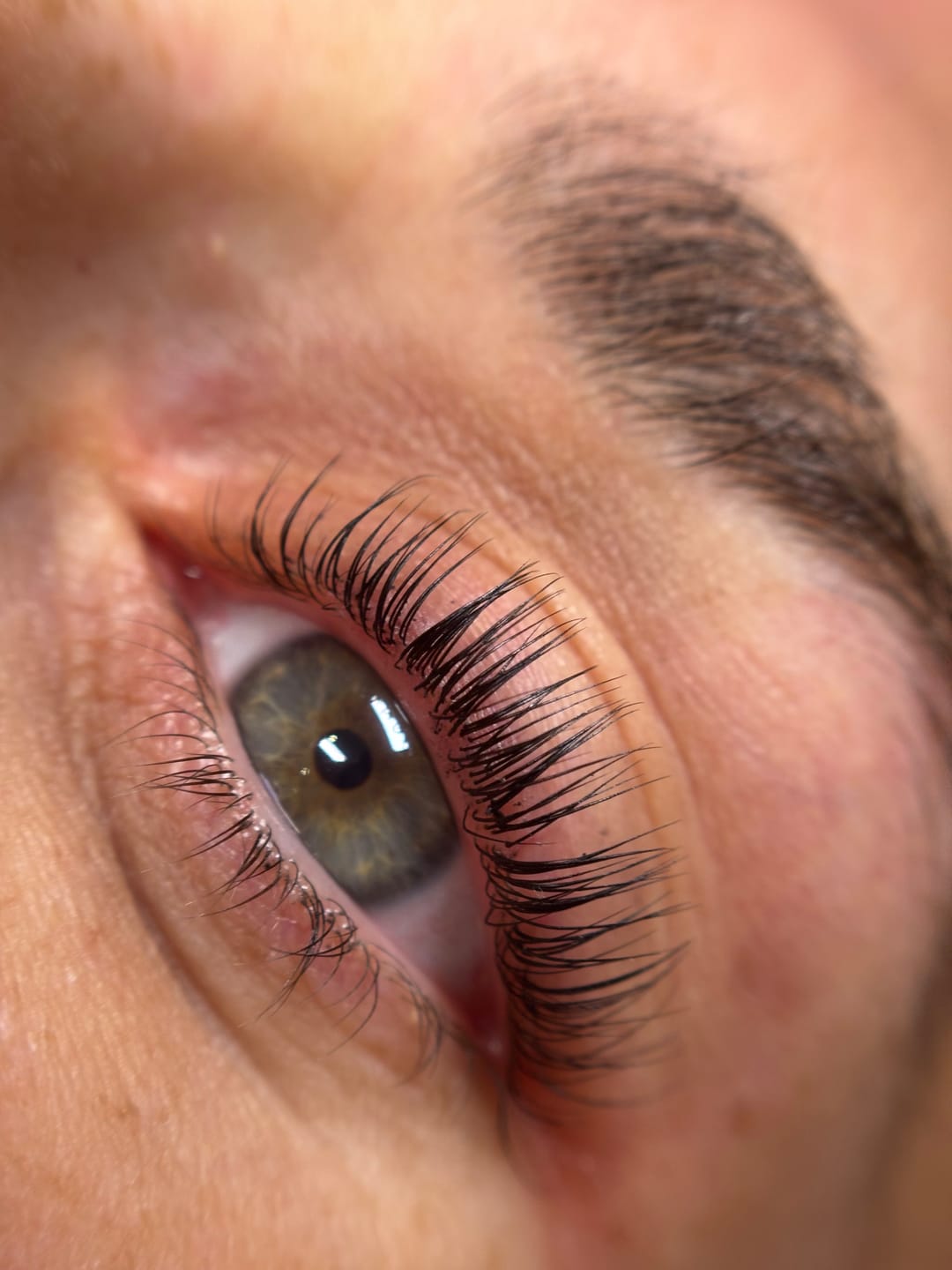 Customer photo review of Pure Care Lash & Brow Lift Pack