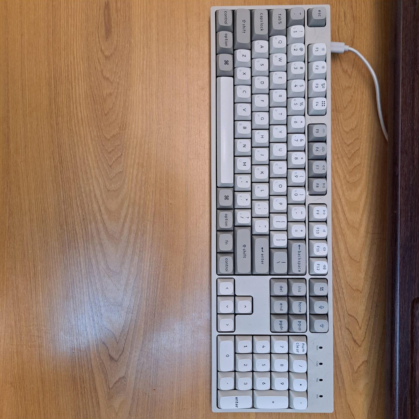 Customer photo review of Keychron C2 Pro 8K QMK 有線機械鍵盤(注音版本)