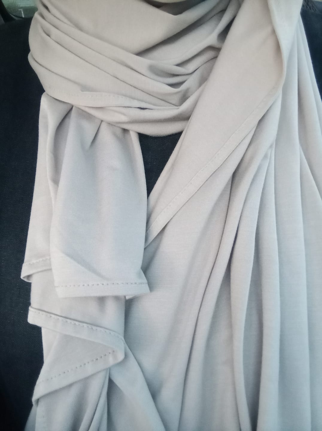 Customer photo review of 2ND:SKIN hijab set 'Suede'