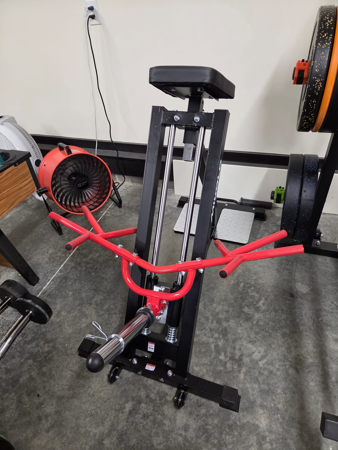 Customer photo review of T-bar Linear Row Machine S7