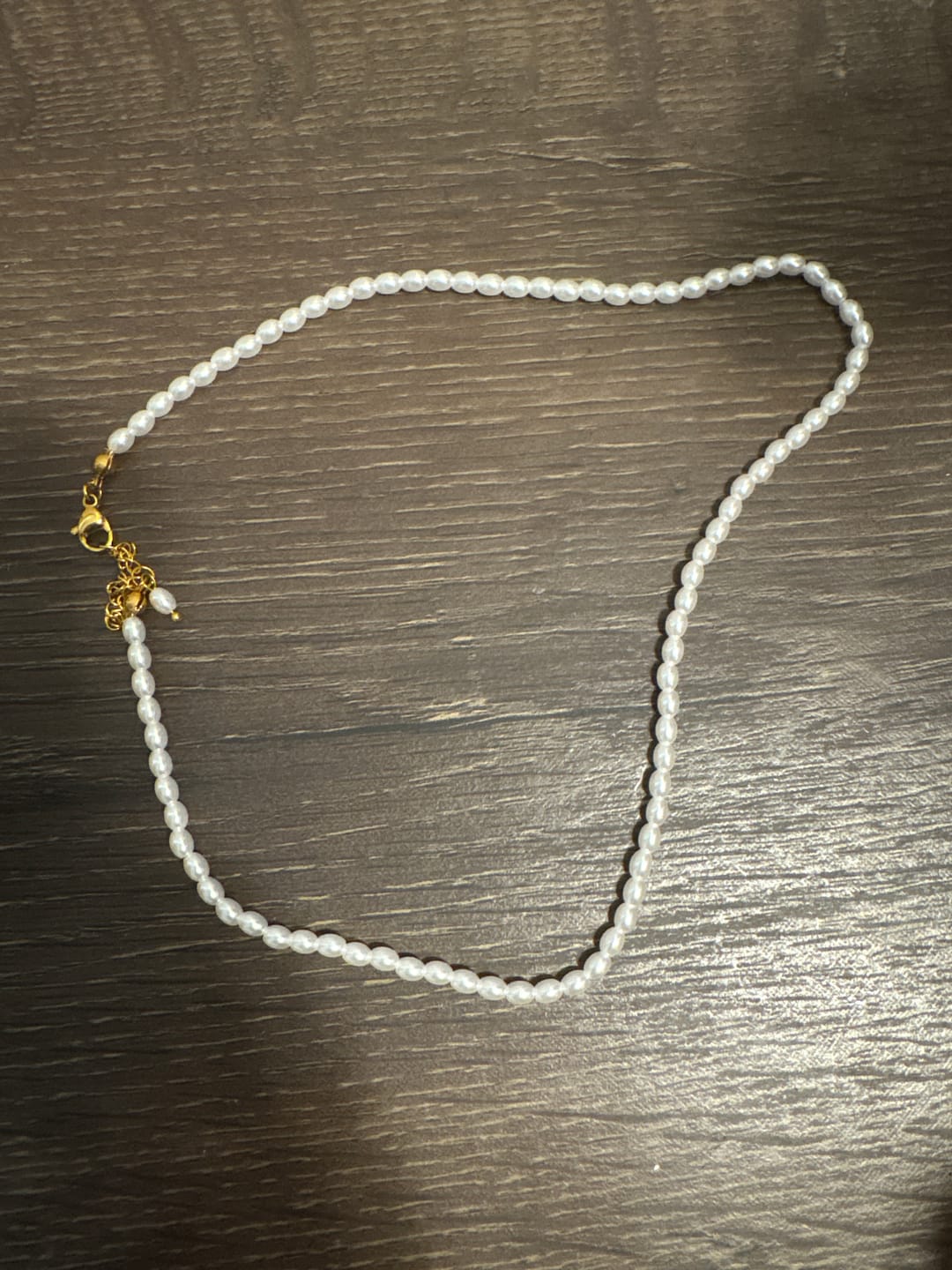 Customer photo review of Temi Pearl Necklace