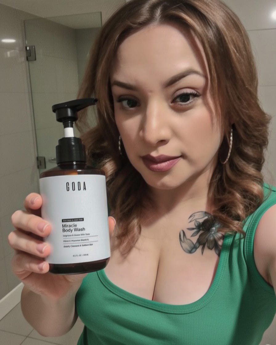 Customer photo review of Goda® Miracle Body Wash