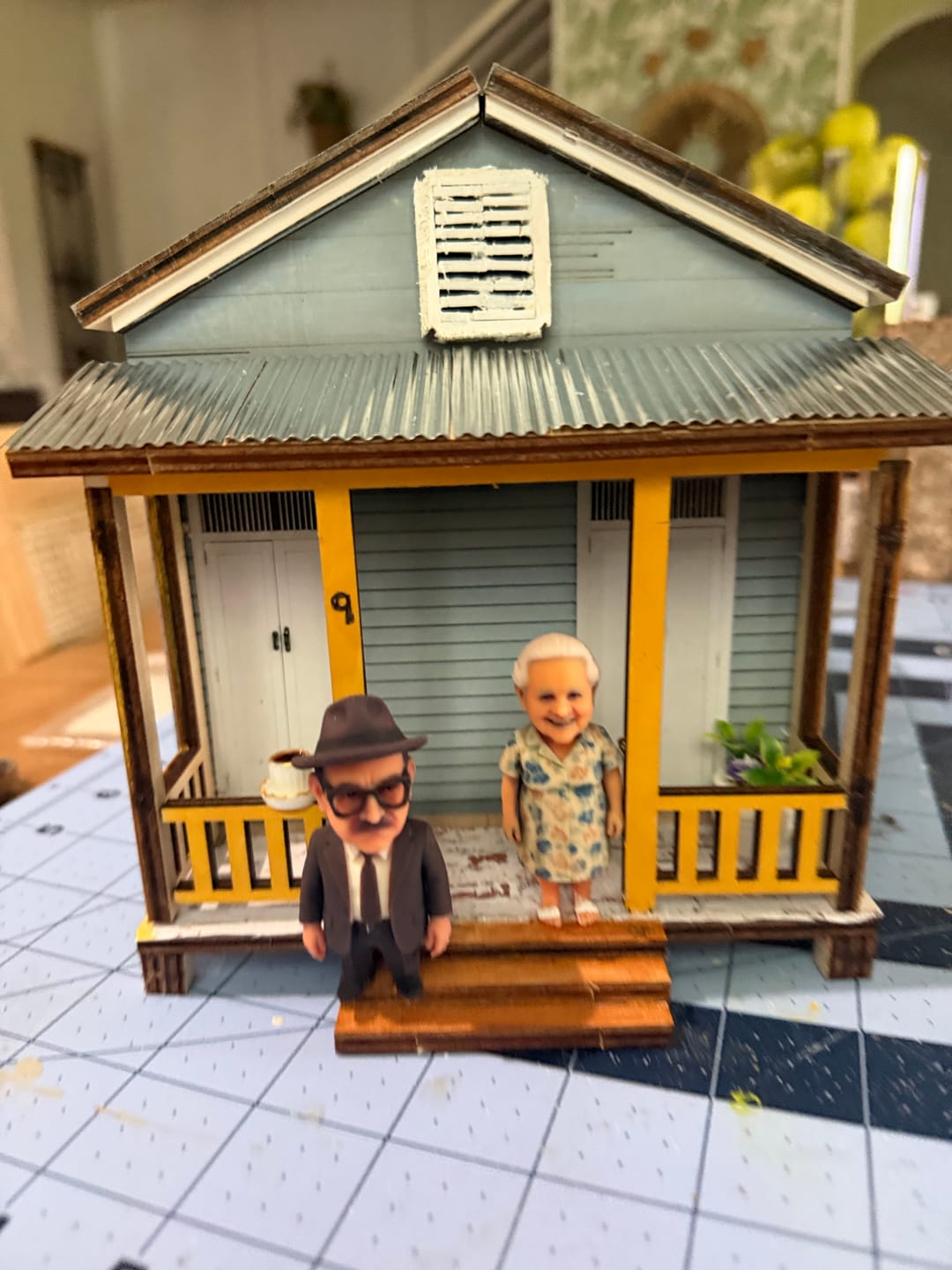 Customer photo review of La Casita de Campo - Modelo Alegría | Manualidad con Pinturas