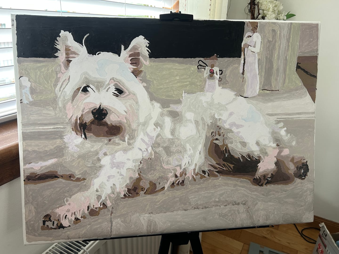 Customer photo review of Custom Paint By Numbers