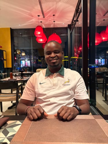Customer photo review of Springboks Nike Men's 26/27 Heritage SS Away Jersey
