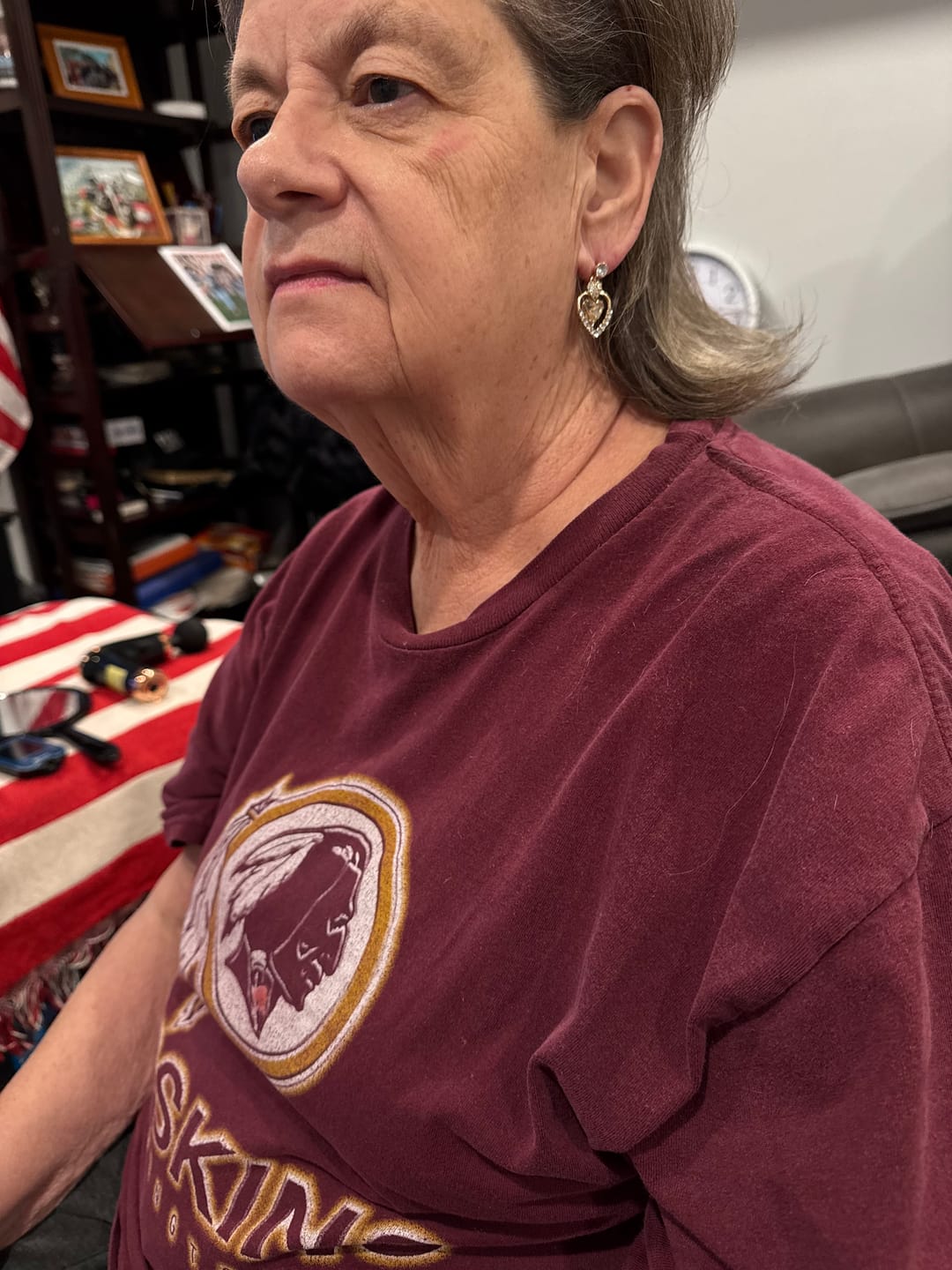 Customer photo review of Lurie Earrings