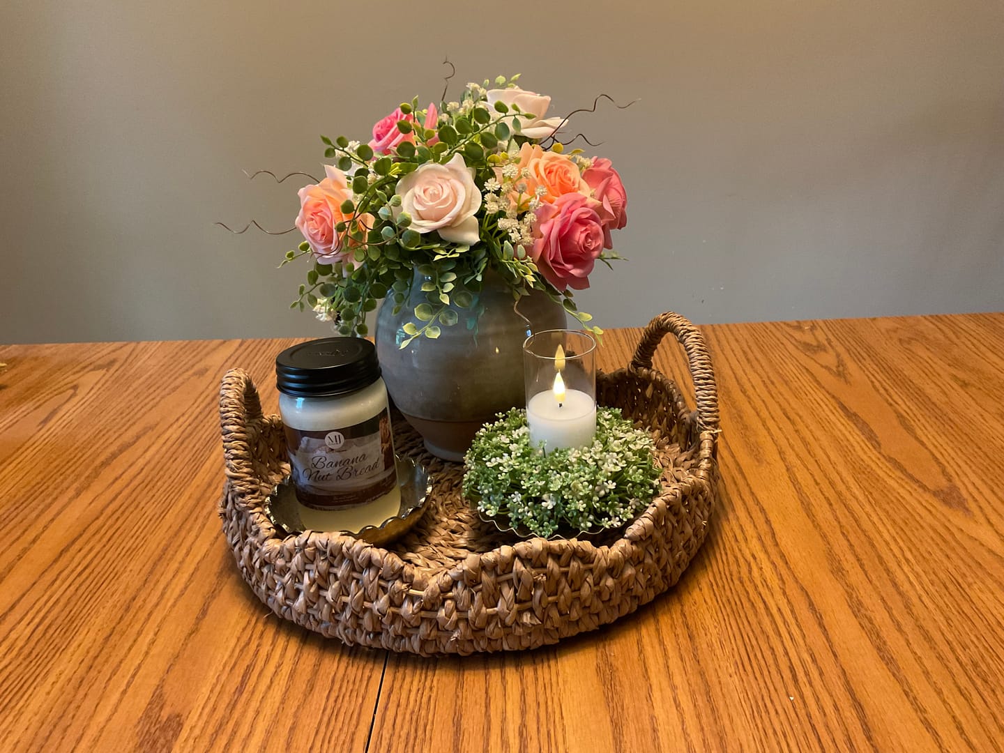 Customer photo review of Banana Nut Bread | Mason Jar Soy Candle
