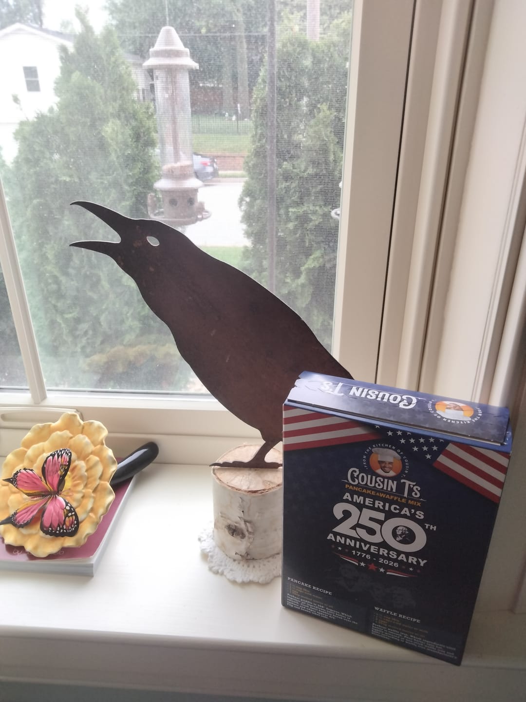 Customer photo review of Cousin T's 250th Anniversary Pancake & Waffle Mix